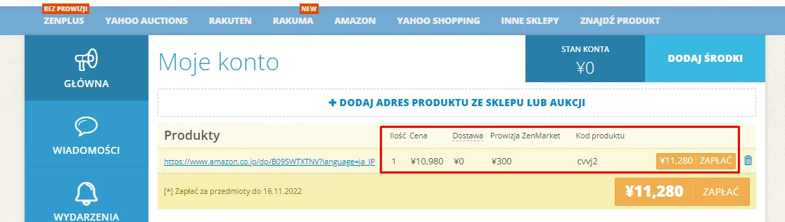 Kupuj łatwo na japońskim Amazonie z ZenMarket