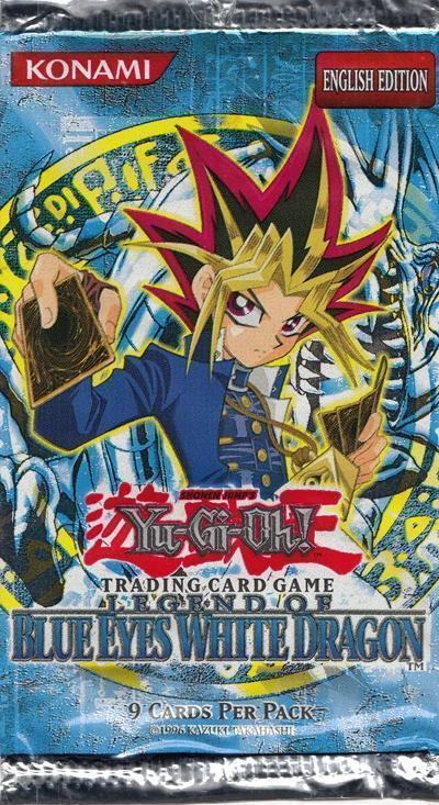 Pakiet kart Yugioh Legend of Blue Eyes White Dragon