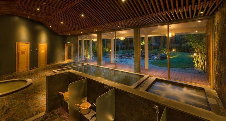 Indoor Onsen in Japan
