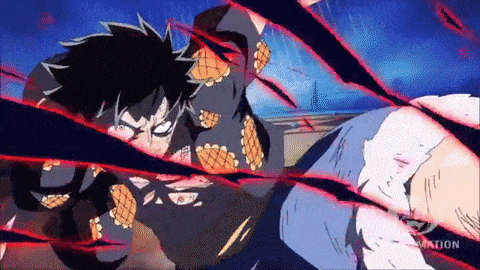 one piece aksi lawan gif
