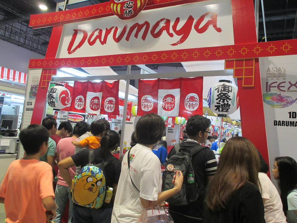 Storefront of Darumaya Japanese Foods Center in Pasay City, Philippines. Photo courtesy of Darumaya’s official Facebook page.