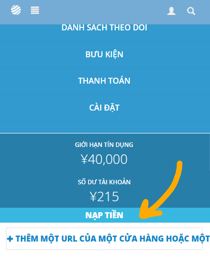 Nạp tiền tr&ecirc;n ZenMarket