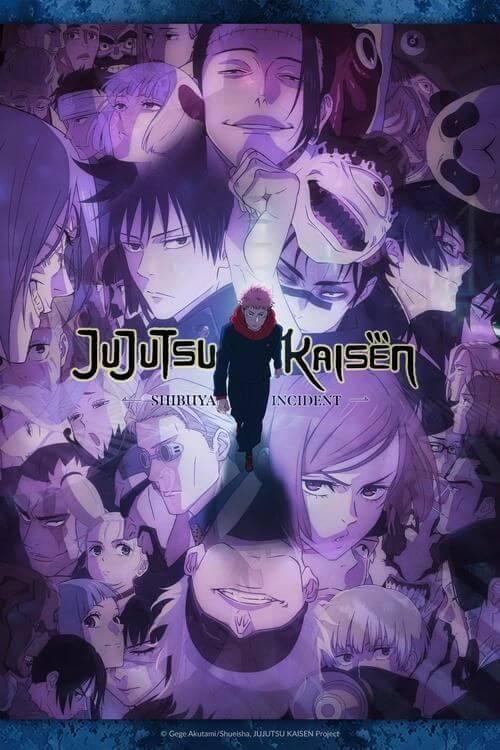 Jujutsu Kaisen Shibuya Incident Poster