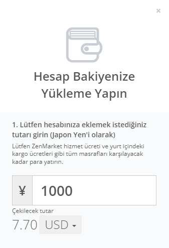 Google Pay ile Ödeme Yap- ZenMarket Japonya'dan Alışveriş