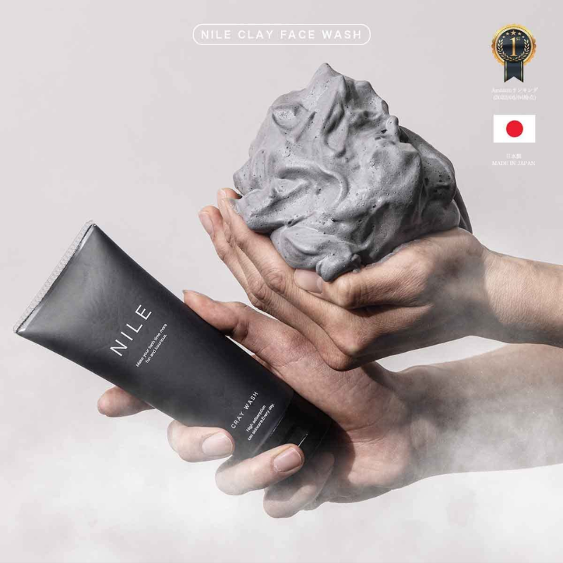 2022-2023日本AMAZON男性保養品牌5大精選 - 5. NILE FACE WASH 濃密泡沫洗顏霜