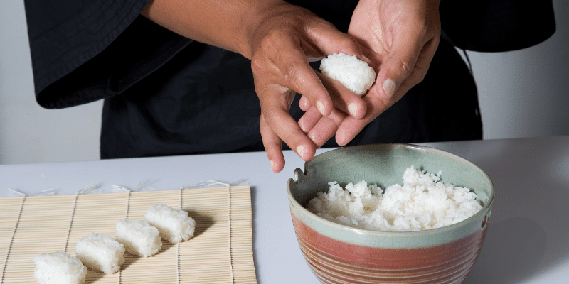 sushi richtig formen tips