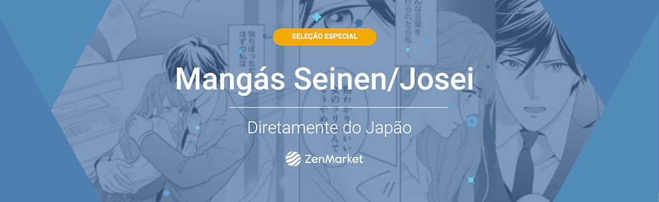 Compre mang&aacute;s seinen e josei exclusivos diretamente do Jap&atilde;o com a ZenMarket