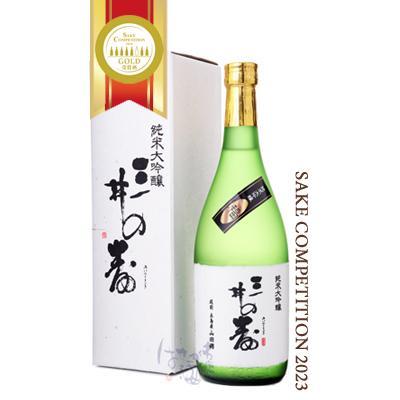 2023日本SAKE COMPETITION金賞｜❖ 純米大吟釀部門 🥉第三名 福島縣｜みいの寿「三井の寿 純米大吟醸 福」