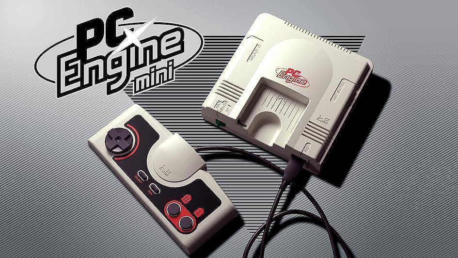 Console miniature rétrogaming PC Engine Mini de Konami