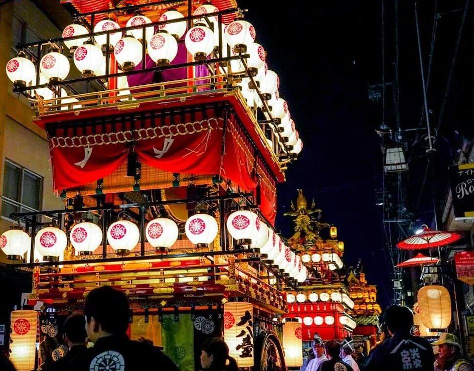 Takayama Autumn Festival in Japan