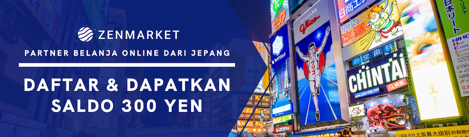 Daftar di ZenMarket & Dapatkan 300 Yen