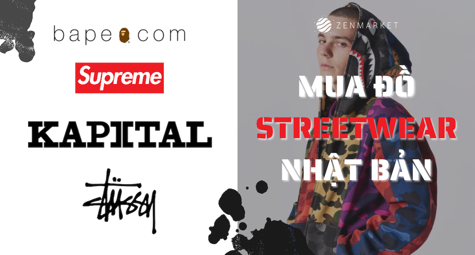 Mua đồ Streetwear Nhật Bản
