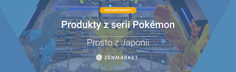 produkty Pokemo z Japonii