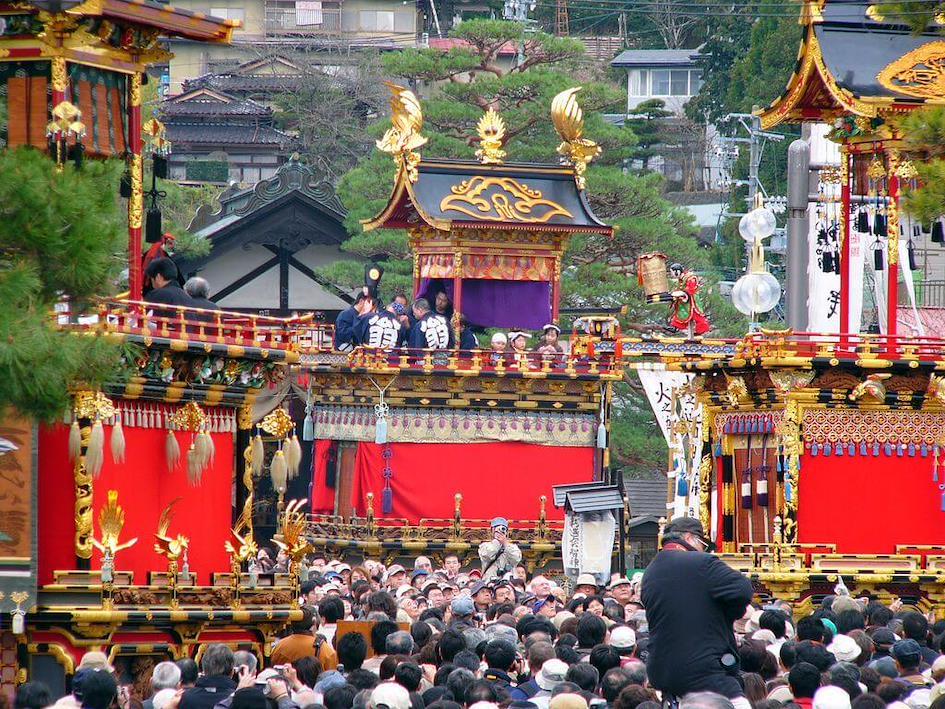 Takayama Spring Festival in Japan