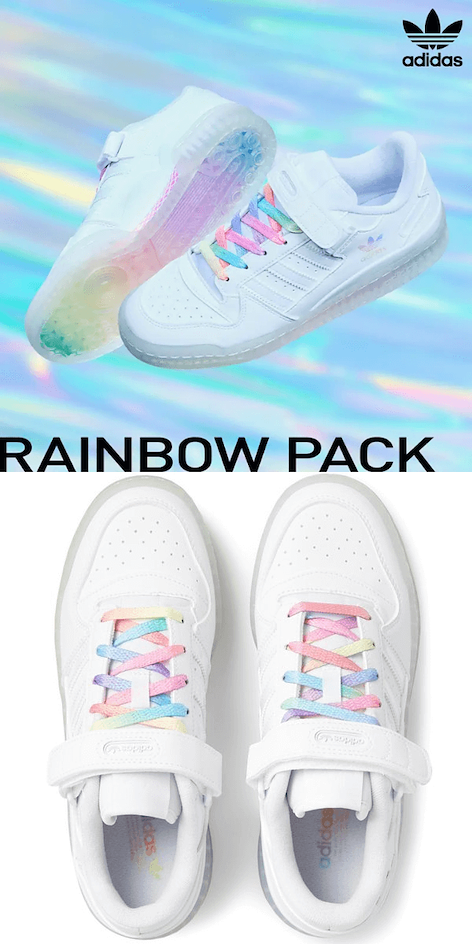 2022日本adidas限定款購買指南│adidas Originals RAINBOW PACK FORUM LOW（GX2722）