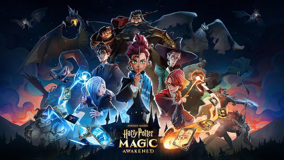 Portada del juego Harry Potter con todos sus personajes
