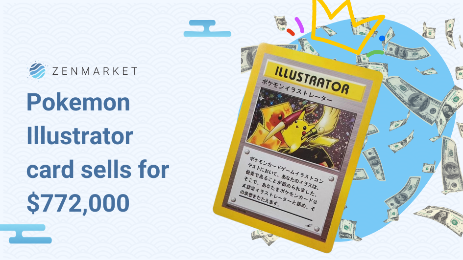 Pokémon Pikachu Illustrator Card sells for over $772,000 [New