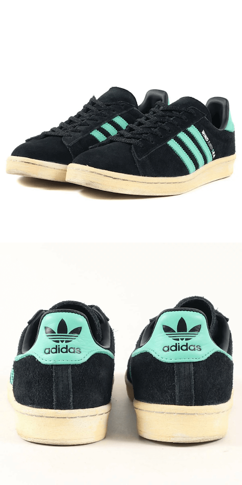 2022日本adidas限定款購買指南│adidas Originals x atmos x WIND AND SEA 三方聯名 CAMPUS 80s