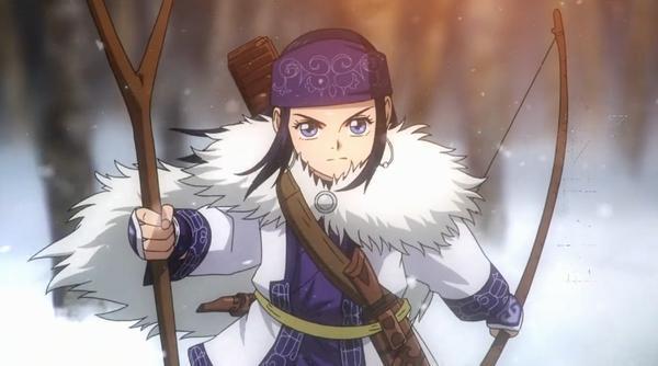 Ashirpa, h&eacute;ro&iuml;ne A&iuml;nou dans Golden Kamui