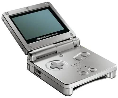 Zenmarket Nintendo Gameboy Advance SP AGS 001 Plata