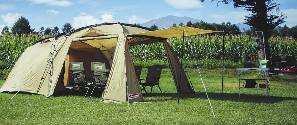 barraca de camping da coleman