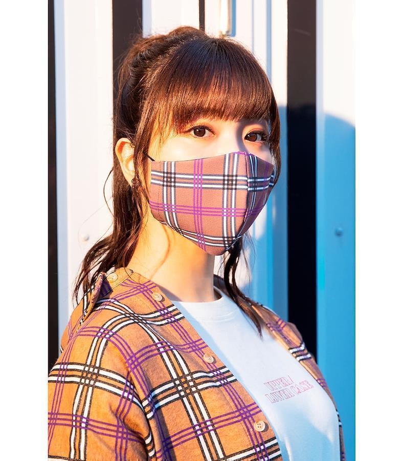 Aimi in face cover