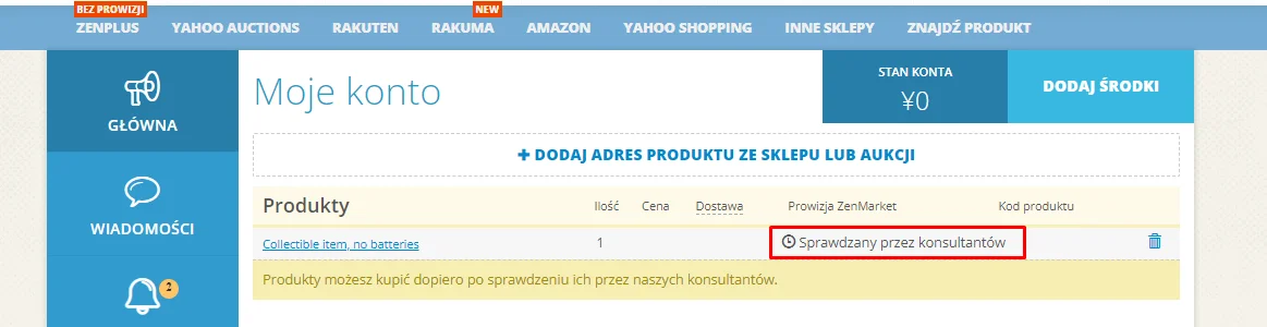Kupuj łatwo na japońskim Amazonie z ZenMarket