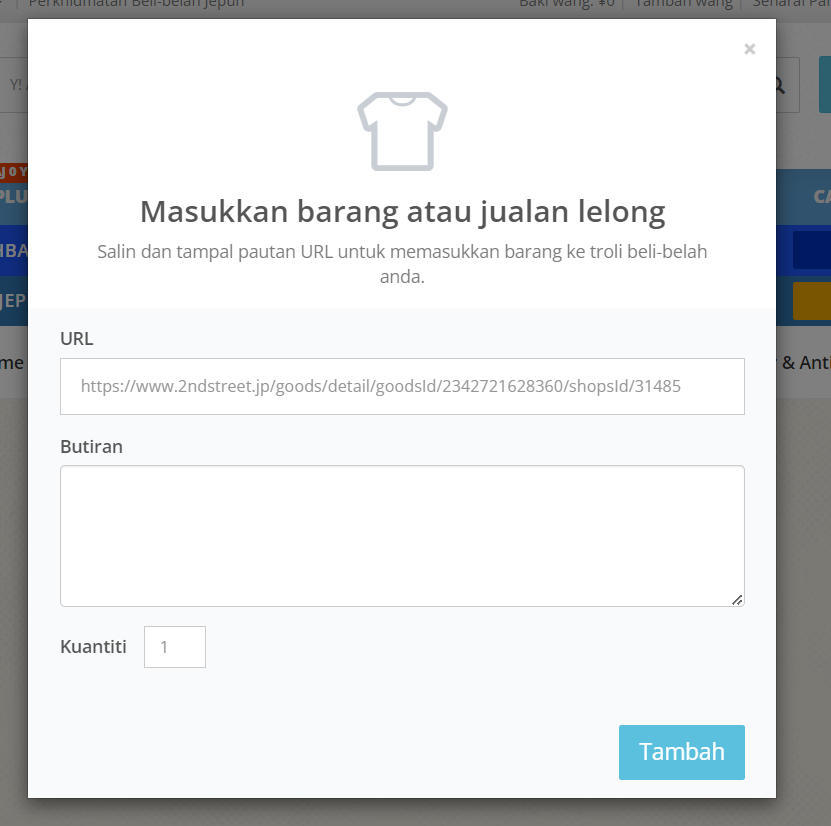 Salin URL
