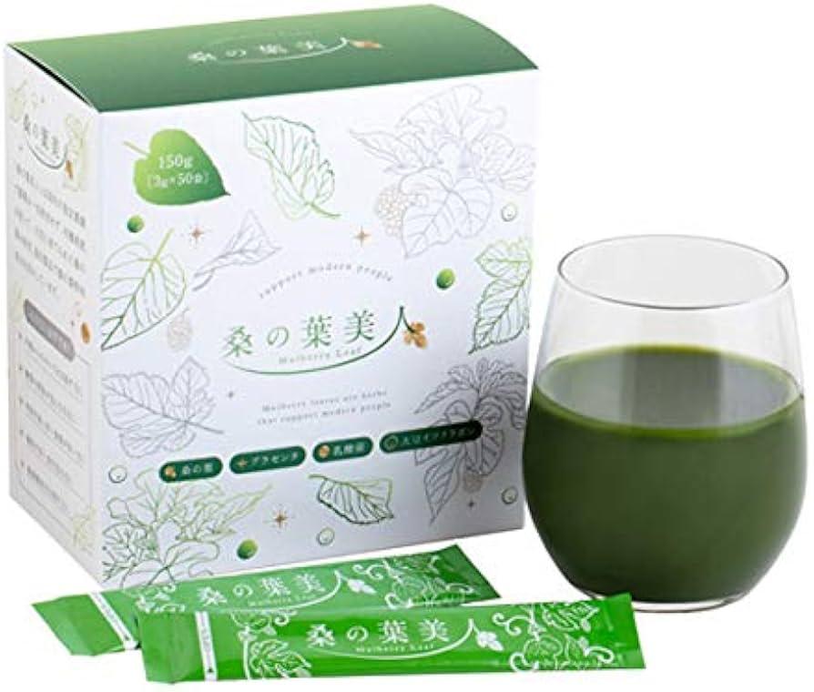 Khuyến nghị về thực phẩm bổ sung sức khỏe phải mua của Nhật Bản năm 2024 6. NIHON BEAUTY|Mulberry Leaf Beauty Green Juice