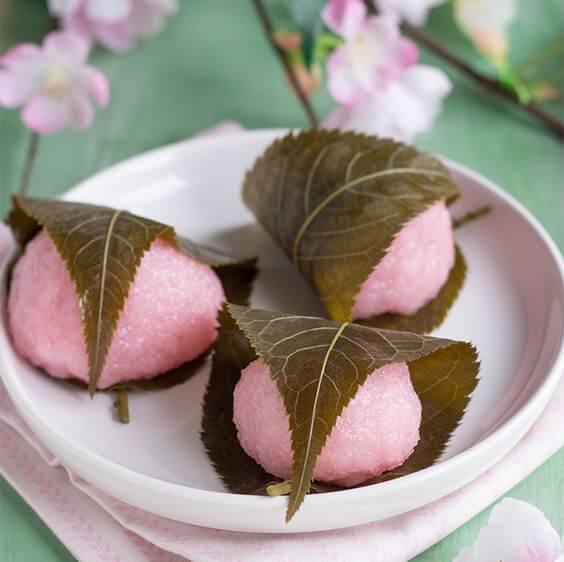 Sakura Mochi in Japan