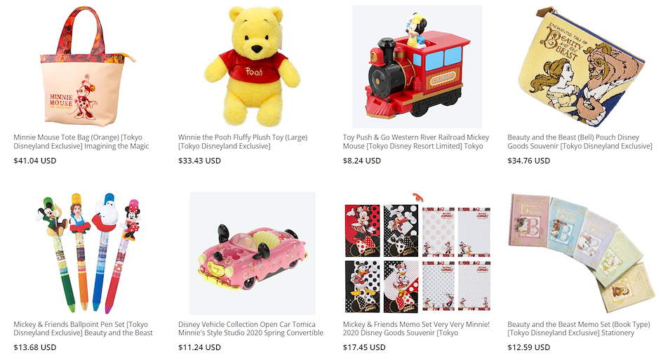 Tokyo Disneyland Store products on ZenMarket
