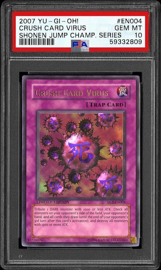 ZenMarket Yu-Gi-Oh! Cards Crush Card Virus Shonen Jump Championship 2007 Card