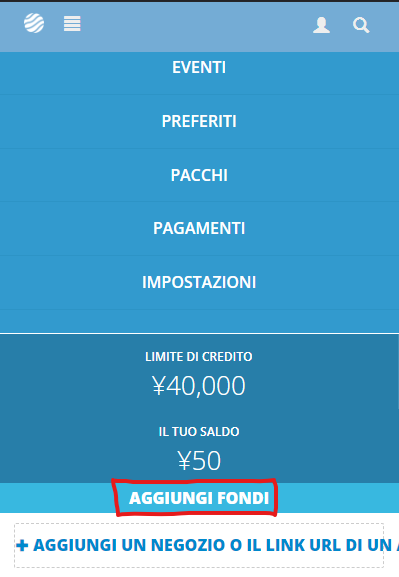 ZenMarket Aggiungi fondo con Google Pay 