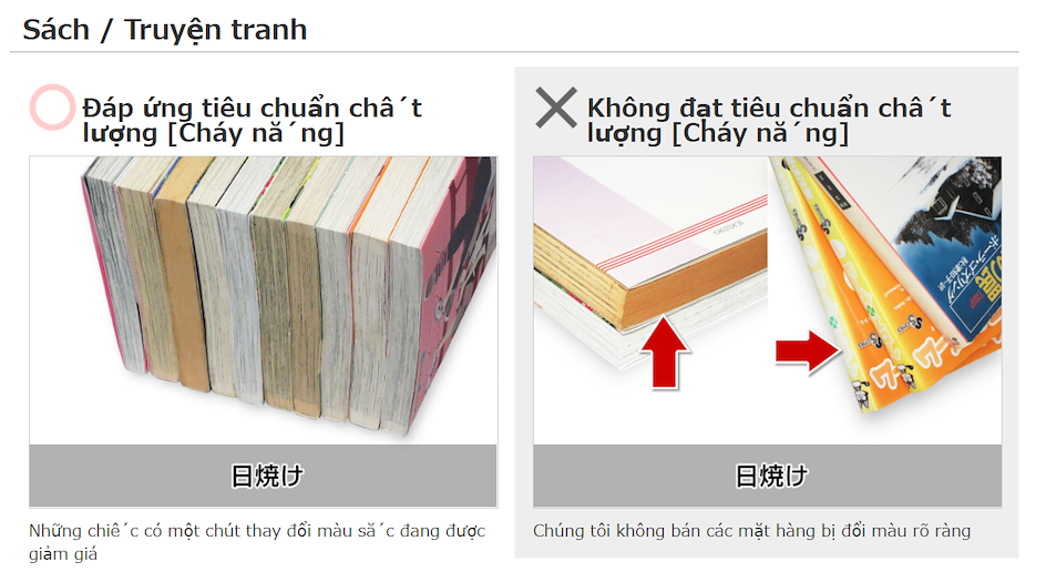 Mua sách truyện Nhật từ Bookoff