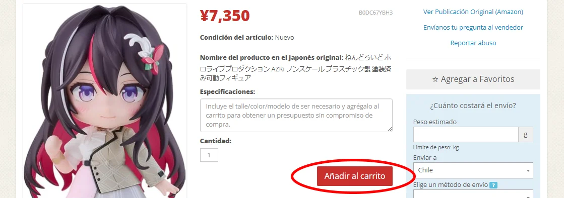 Agregar tu producto al carrito con ZenMarket
