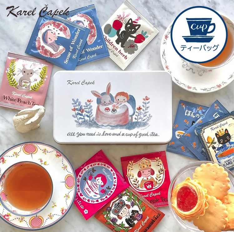 Caixa de Ch&aacute; 10 tea lover Friends