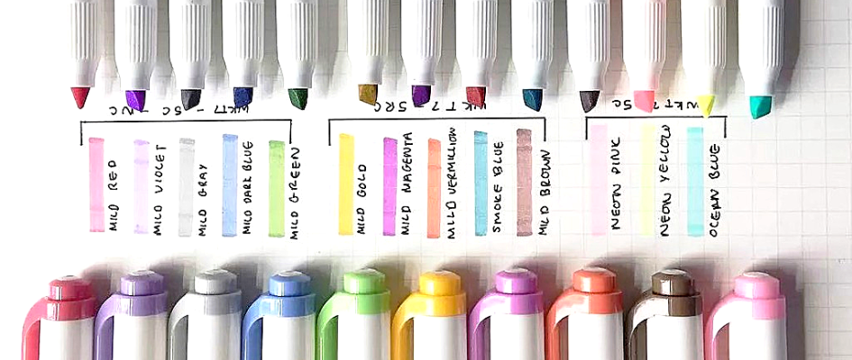7 قرطاسيات يابانية ستدهشك - أقلام Zebra Mildliner