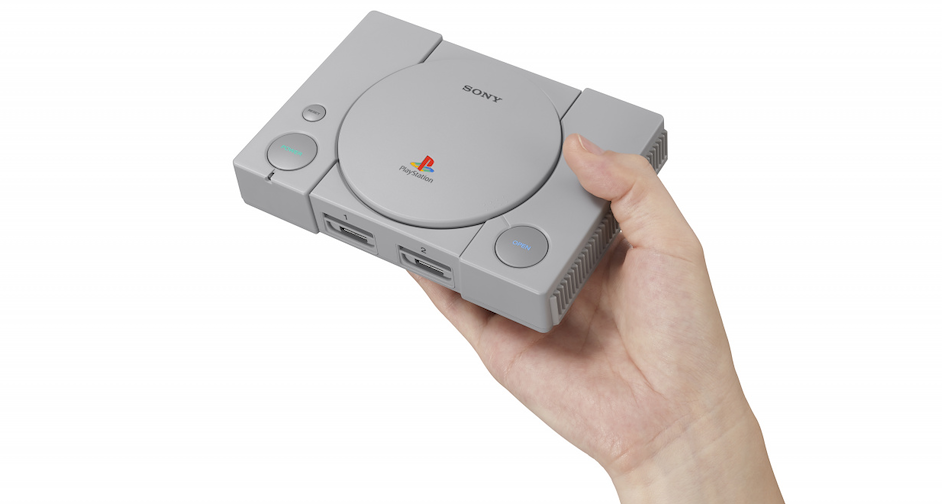 Mini console rétrogaming PlayStation Classic de Sony