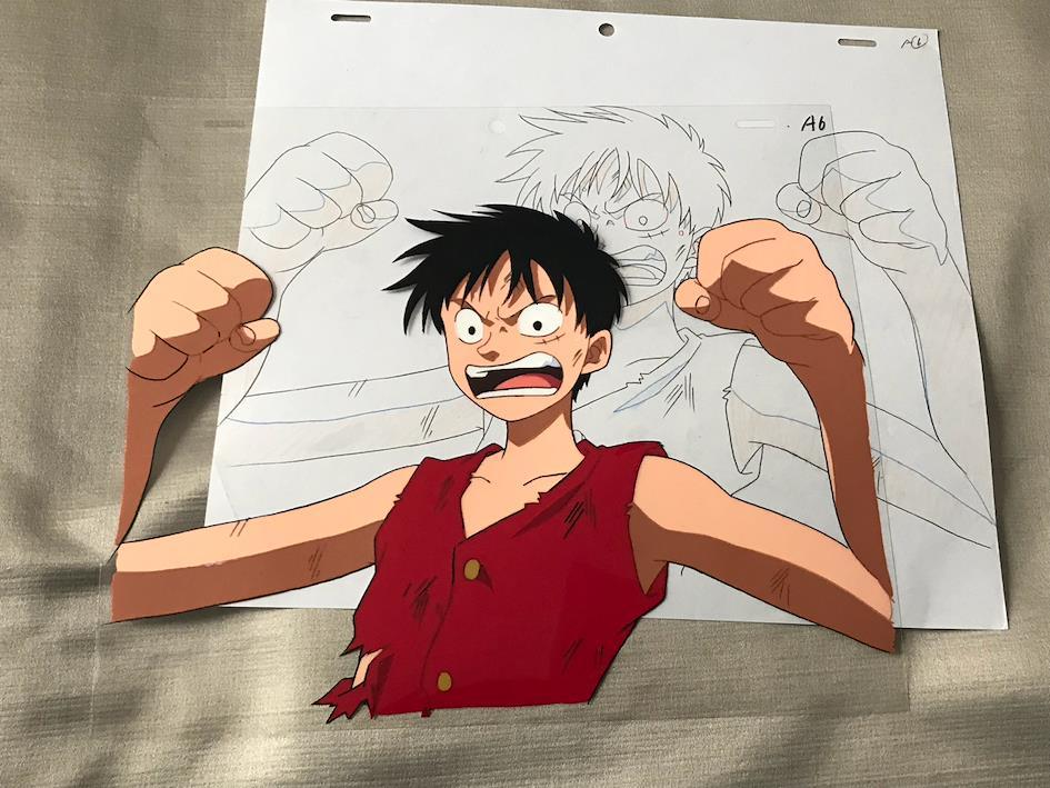 Cellulo&iuml;d anime One Piece Luffy