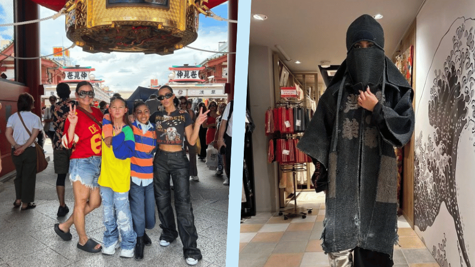 kim kardashian shopping in Japan 2023