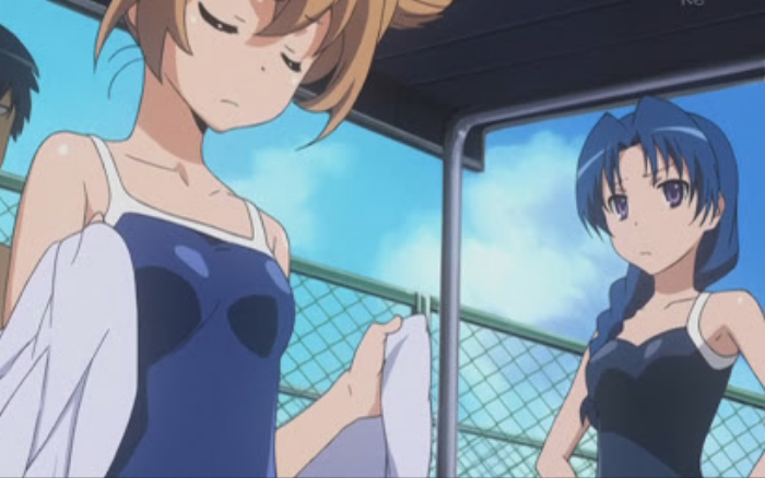 Swimming Pool Scene in Toradora!