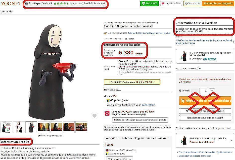 Acheter sur JDirectItems Shopping avec ZenMarket
