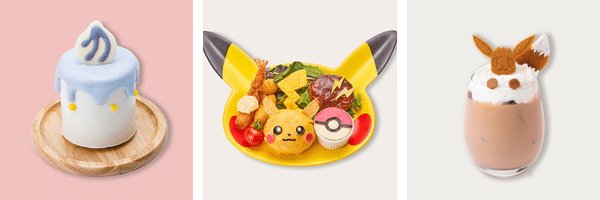 Pokemon Cafe Tokyo Menu