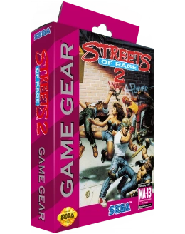з Японії ретро ігри Streets of Rage 2