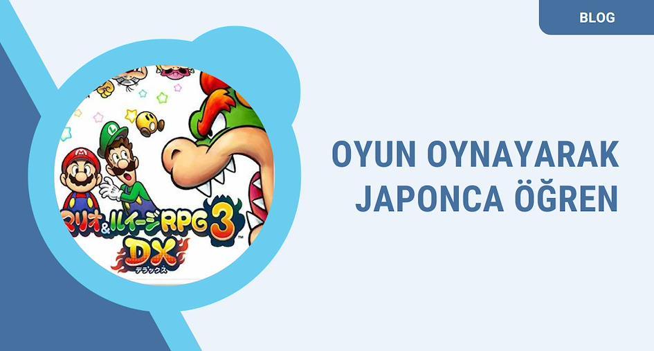 Oyun Oynayarak Japonca Öğrenin