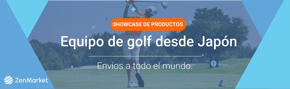 Showcase de accesoerios y equipo e golf