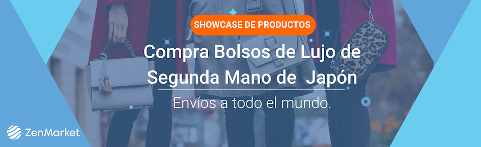 showcase de los bolsos mas populares de segunda mano de Japón