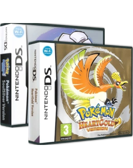 з Японії ретро ігри Pokemon HeartGold and SoulSilver