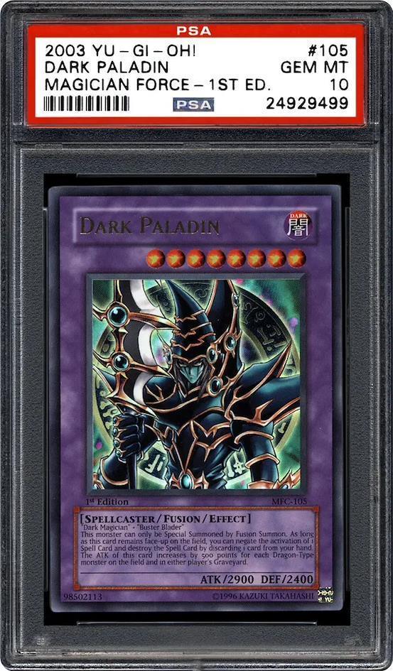 ZenMarket Yu-Gi-Oh! Cards Dark Paladin Magician's Force 1st Edition 2003 Card