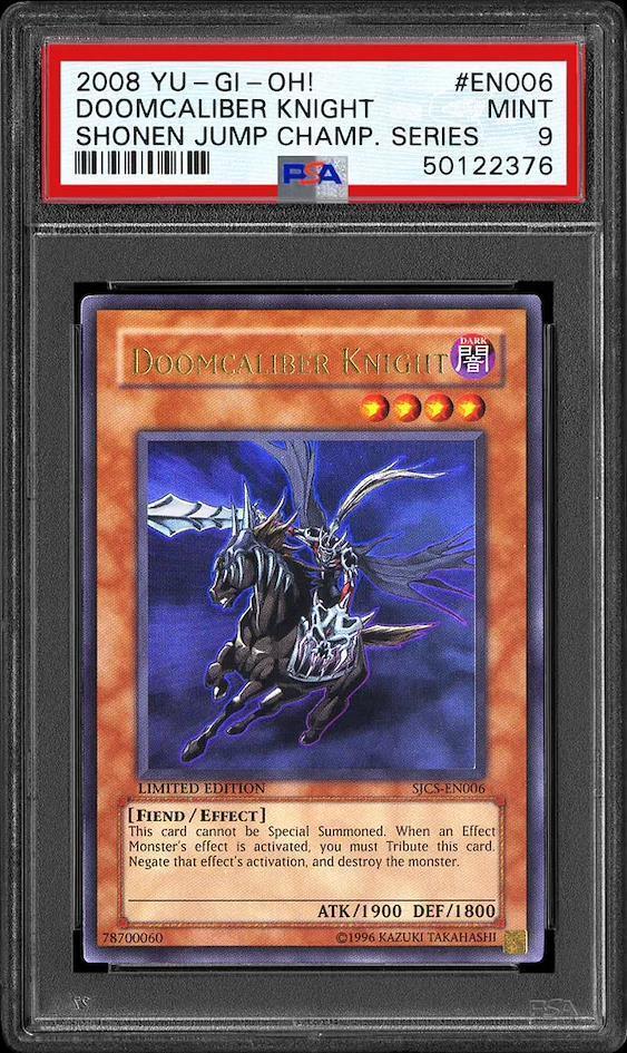 ZenMarket Yu-Gi-Oh! Cards Doomcaliber Knight Shonen Jump Championship 2008 Card